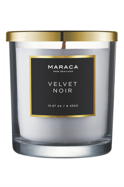 Maraca Velvet Noir Fragranced Candle (450G)