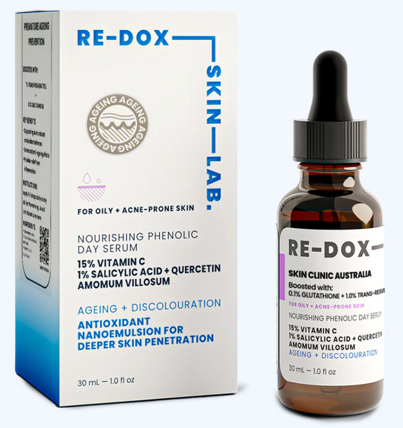 RE-DOX Nourishing Phenolic Day Serum, Oily Skin (AGEING)