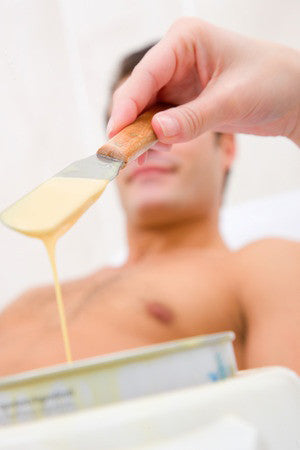 Waxing for him
